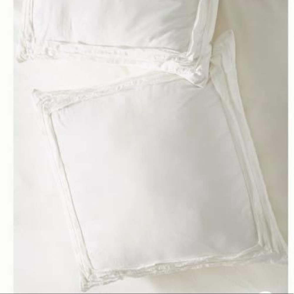 Anthropologie euro shams - brand new